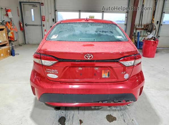 5YFEPRAE3LP074135 2020 TOYOTA LL Red Rear view