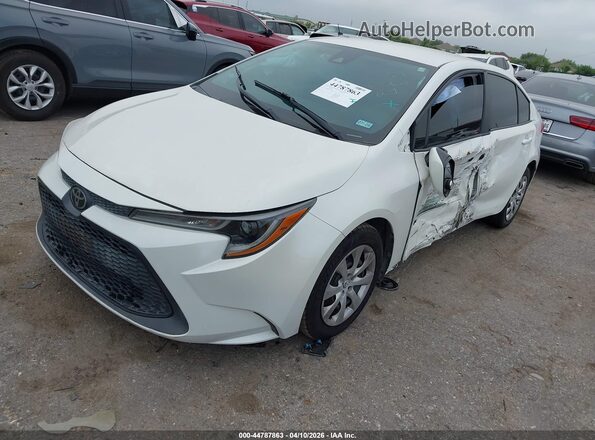 5YFEPRAE6LP007979 2020 TOYOTA LL White Vista tres cuartos delantera izquierda