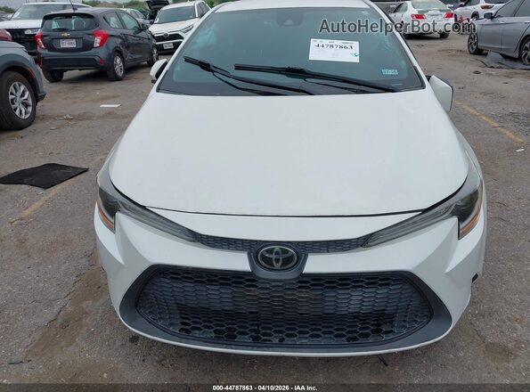 5YFEPRAE6LP007979 2020 TOYOTA LL White Vista del cuadro de instrumentos