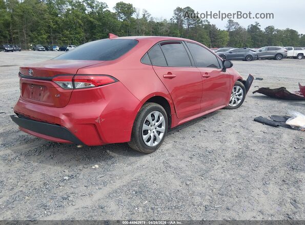 5YFEPRAE6LP063503 2020 TOYOTA LL Red უკანა მარჯვენა