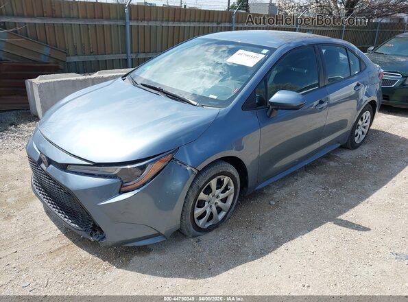 5YFEPRAE8LP118274 2020 TOYOTA LL Blue Առջևի ձախ երեք քառորդ տեսարան