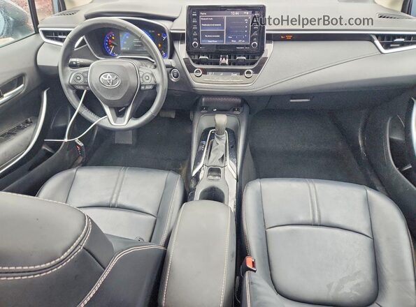 5YFFPMAE4MP162944 2021 TOYOTA LL Blue Dashboard view