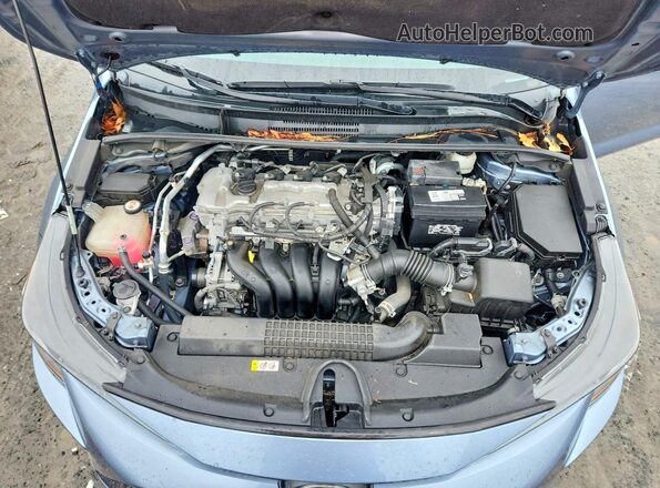 5YFFPMAE4MP162944 2021 TOYOTA LL Blue Rear interior view