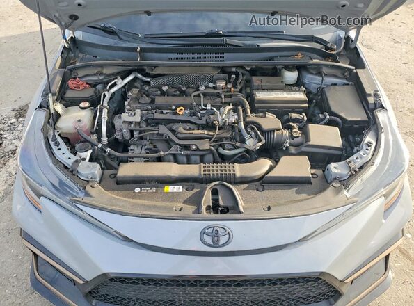 5YFM4MCE6MP086396 2021 TOYOTA LL Gray Вид задньої частини салону