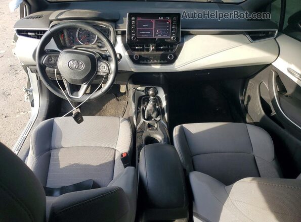 5YFM4MCE6MP086396 2021 TOYOTA LL Gray Вид панелі приладів