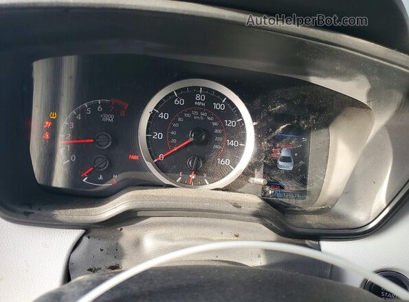 5YFM4MCE6MP086396 2021 TOYOTA LL Gray Вид щитка приладів
