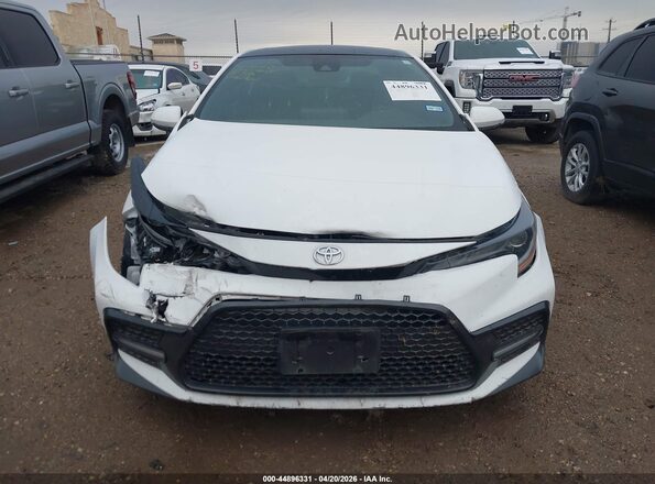 5YFP4MCE0MP096760 2021 TOYOTA LL White Вид щитка приладів