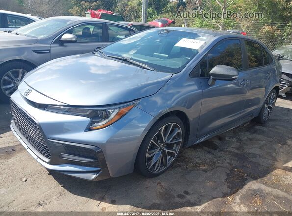 5YFP4MCE4MP089696 2021 TOYOTA LL Blue Front left