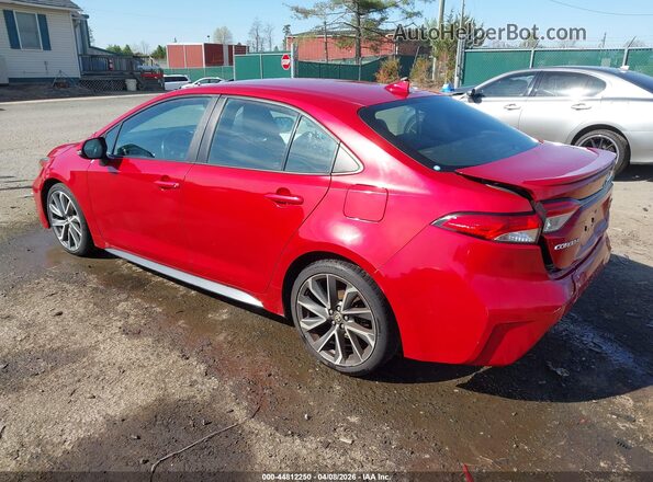 5YFS4MCE0MP079340 2021 TOYOTA LL Red Հետևի ձախ