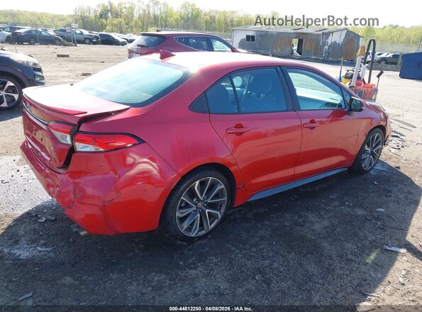 5YFS4MCE0MP079340 2021 TOYOTA LL Red Հետևի աջ