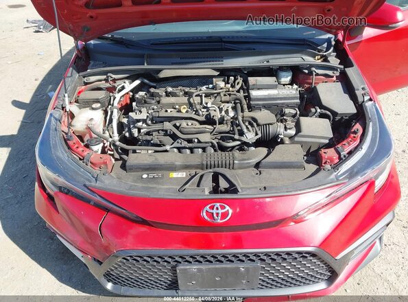 5YFS4MCE0MP079340 2021 TOYOTA LL Red Հետևի տեսք