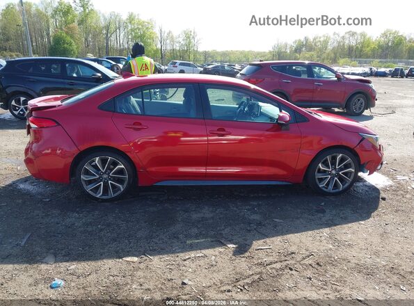 5YFS4MCE0MP079340 2021 TOYOTA LL Red Սալոնի 360 աստիճան տեսք