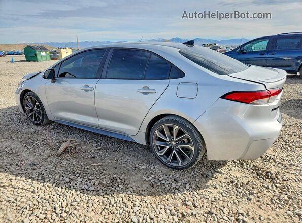 5YFS4MCE1NP129163 2022 TOYOTA LL Silver Задня ліва чверть