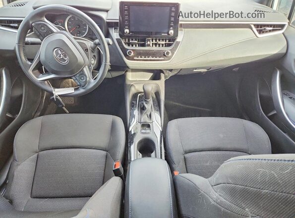 5YFS4MCE1NP129163 2022 TOYOTA LL Silver Вид панелі приладів