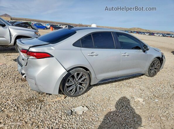 5YFS4MCE1NP129163 2022 TOYOTA LL Silver Задня права чверть