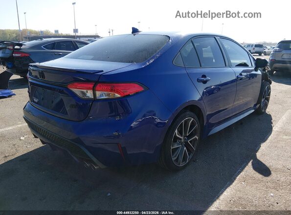 5YFS4MCE2NP127714 2022 TOYOTA LL Blue Հետևի աջ
