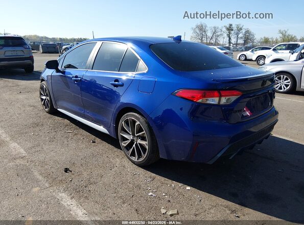 5YFS4MCE2NP127714 2022 TOYOTA LL Blue Հետևի ձախ