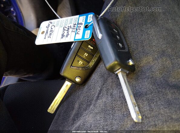 5YFS4MCE2NP127714 2022 TOYOTA LL Blue Առջևի վահանակի տեսք