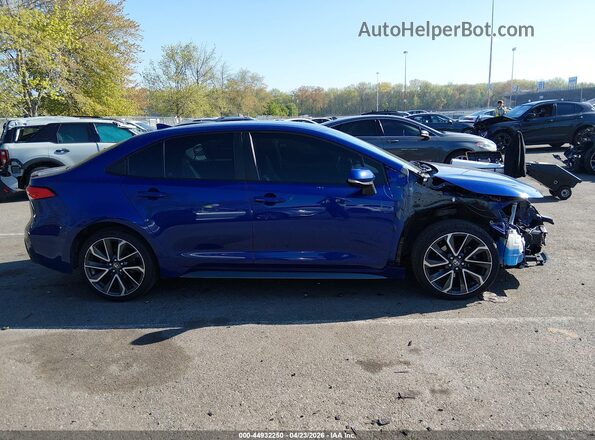 5YFS4MCE2NP127714 2022 TOYOTA LL Blue Սալոնի հետևի տեսք