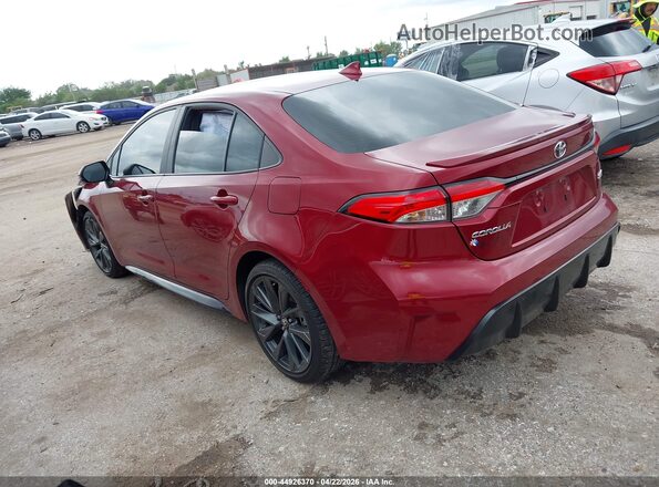 5YFS4MCE2SP226898 2025 TOYOTA LL Burgundy Հետևի ձախ