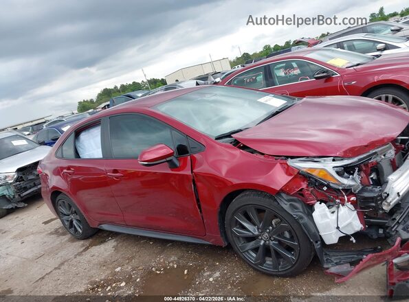 5YFS4MCE2SP226898 2025 TOYOTA LL Burgundy Սալոնի հետևի տեսք