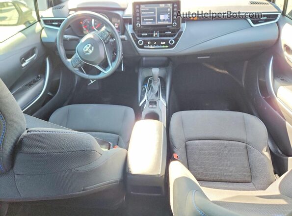 5YFS4MCE3MP086833 2021 TOYOTA LL Blue Widok deski rozdzielczej