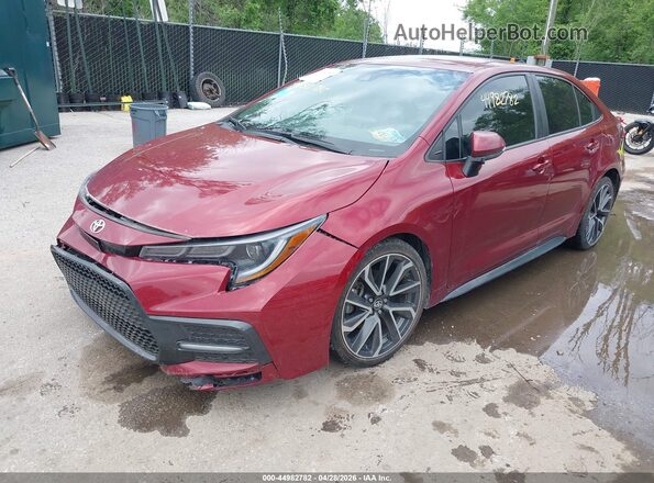 5YFS4MCE3NP135241 2022 TOYOTA LL Red Vista frontal