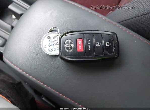5YFS4MCE4SP250264 2025 TOYOTA LL Black Dashboard view