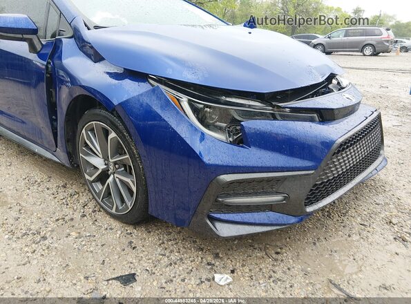 5YFS4MCE5MP073145 2021 TOYOTA LL Blue Front view