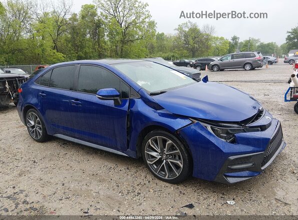 5YFS4MCE5MP073145 2021 TOYOTA LL Blue Rear interior view