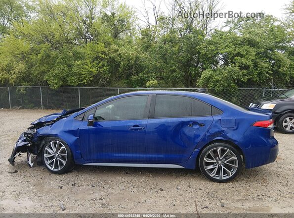 5YFS4MCE5MP073145 2021 TOYOTA LL Blue 360 interior view