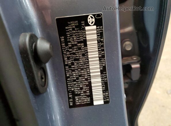 5YFS4MCE6TP255130 2026 TOYOTA LL Gray Widok naklejki z numerem VIN