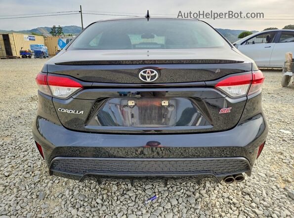 5YFS4MCE7MP091274 2021 TOYOTA LL Black Вид ззаду