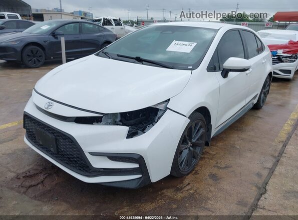 5YFS4MCE7RP183296 2024 TOYOTA LL White Առջևի ձախ երեք քառորդ տեսարան