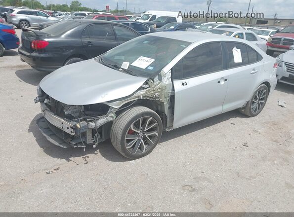 5YFS4RCE6LP014276 2020 TOYOTA LL Серебряный Передняя левая четверть