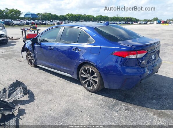 5YFS4RCE6LP044779 2020 TOYOTA LL Blue Tył lewy