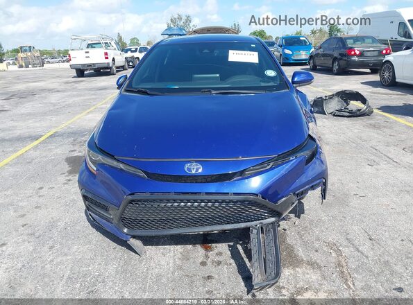 5YFS4RCE6LP044779 2020 TOYOTA LL Blue Widok wnętrza z tyłu