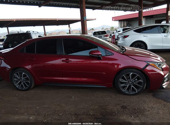 5YFT4MCE3NP098552 2022 TOYOTA LL Red Вид задньої частини салону