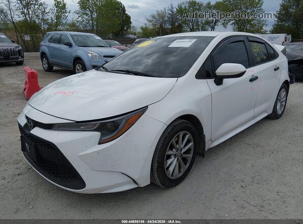 5YFVPRAEXLP084550 2020 TOYOTA LL White Vista tres cuartos delantera izquierda