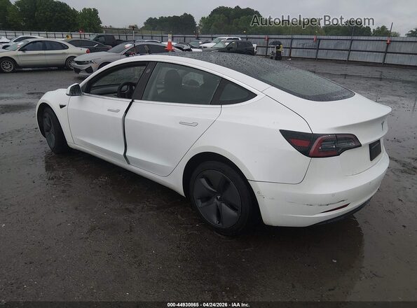 5YJ3E1EA3LF792575 2020 TESLA MODEL 3 White Задня ліва чверть