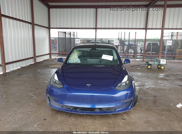 5YJ3E1EA8PF554369 2023 TESLA MODEL 3 Blue 