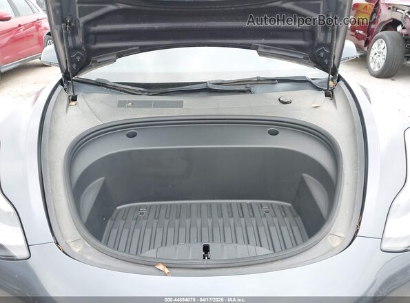 5YJ3E1EB0MF087792 2021 TESLA MODEL 3 Gray Widok z tyłu