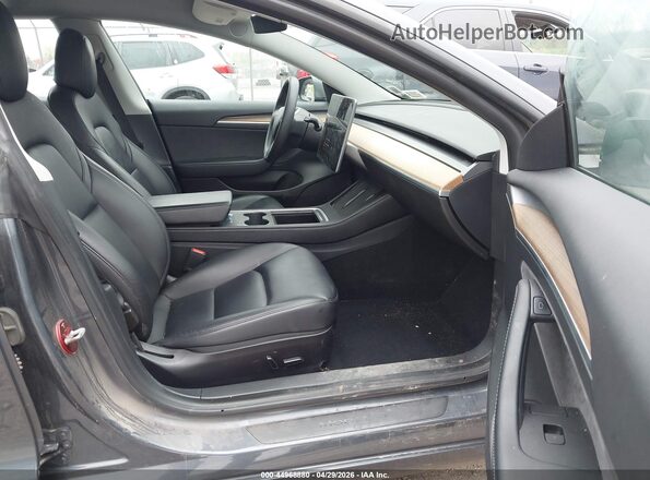 5YJ3E1EB0NF183844 2022 TESLA MODEL 3 Gray Սալոնի դիմացի տեսք