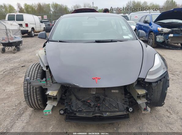 5YJ3E1EB0NF183844 2022 TESLA MODEL 3 Gray Սարքավորումների վահանակի տեսք