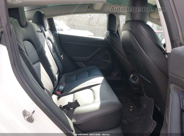 5YJ3E1EB2NF172215 2022 TESLA MODEL 3 White VIN კოდის სტიკერის ხედი