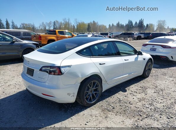 5YJ3E1EB2NF342136 2022 TESLA MODEL 3 White 