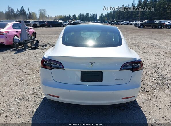 5YJ3E1EB2NF342136 2022 TESLA MODEL 3 White 