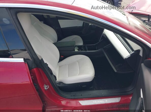 5YJ3E1EB3JF075065 2018 TESLA MODEL 3 Red 