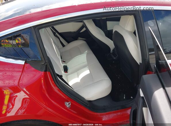 5YJ3E1EB3JF075065 2018 TESLA MODEL 3 Red 