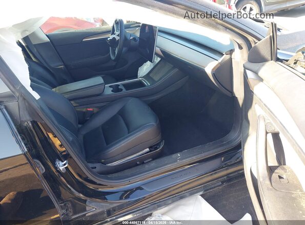 5YJ3E1EB3NF185040 2022 TESLA MODEL 3 Black Vista interior delantera